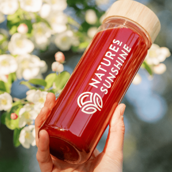  Glass bottle with logo 500 ml NSP, model 65118 | Image № 2