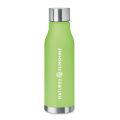 Green bottle with logo 600 ml Green bottle with logo 600 ml
