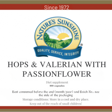 Hops & Valerian with Passionflower NSP Hops & Valerian with Passionflower NSP NSP, модель 940 | Изображение № 1