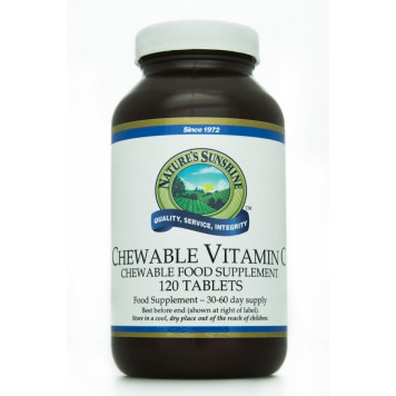Vitamin C - Chewable 250mg  (120) NSP, артикул 1581
